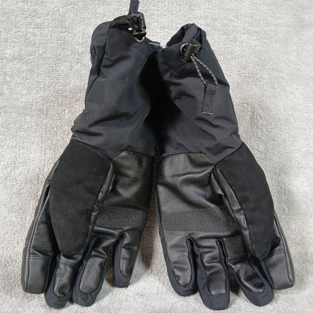North Face Gloves Mens M Montana Gore-Tex Black Winter Snow